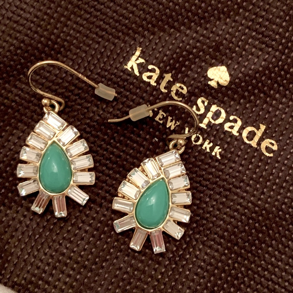 NEW  - Kate Spade Art Deco style earrings